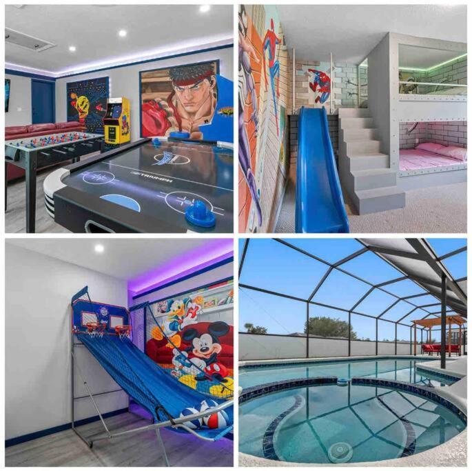 13 Mins From Disney Arcade, Private Pool, & Themed Rooms أورلاندو المظهر الخارجي الصورة